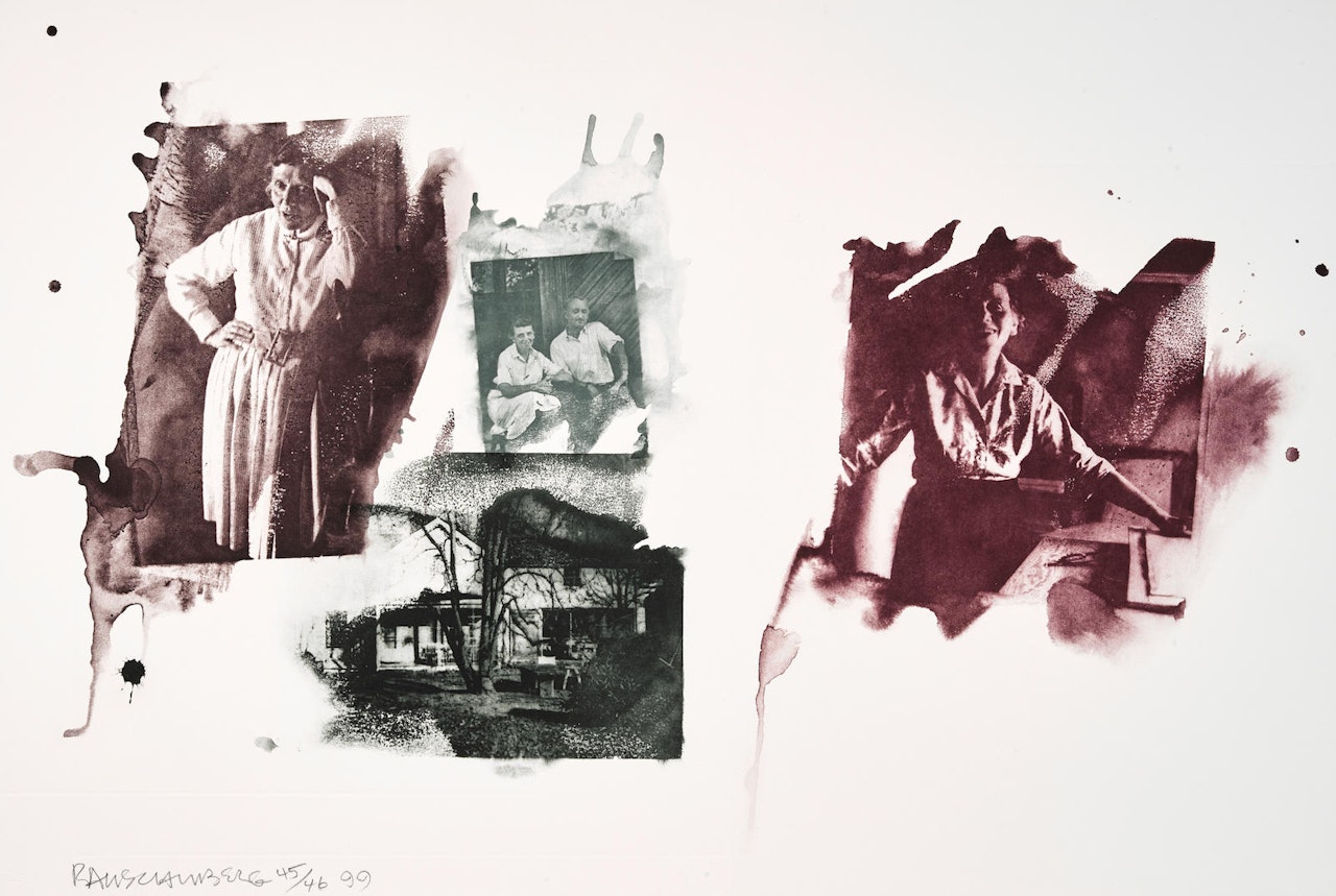 Tanya (Ruminations) by Robert Rauschenberg