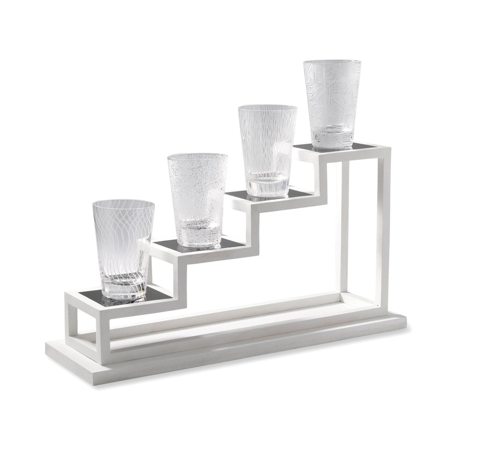 Crystal Glasses by Sol LeWitt