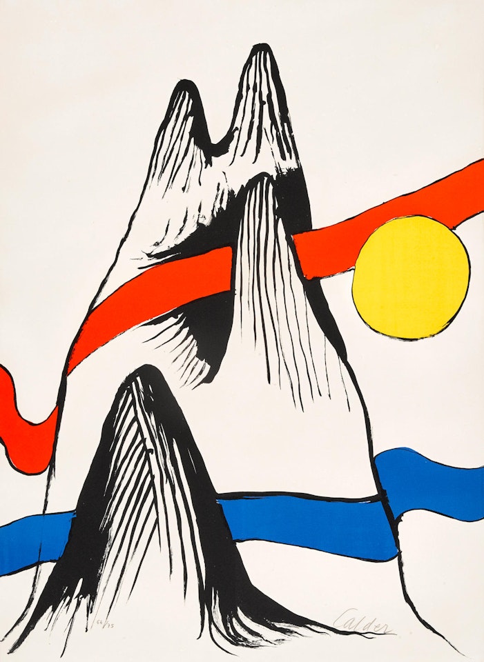 Les Rubans (The Ribbons) by Alexander Calder