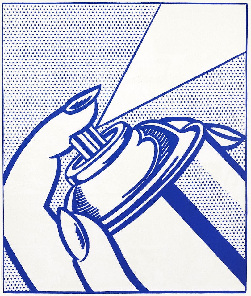 Spray Can, from 1¢ Life by Roy Lichtenstein