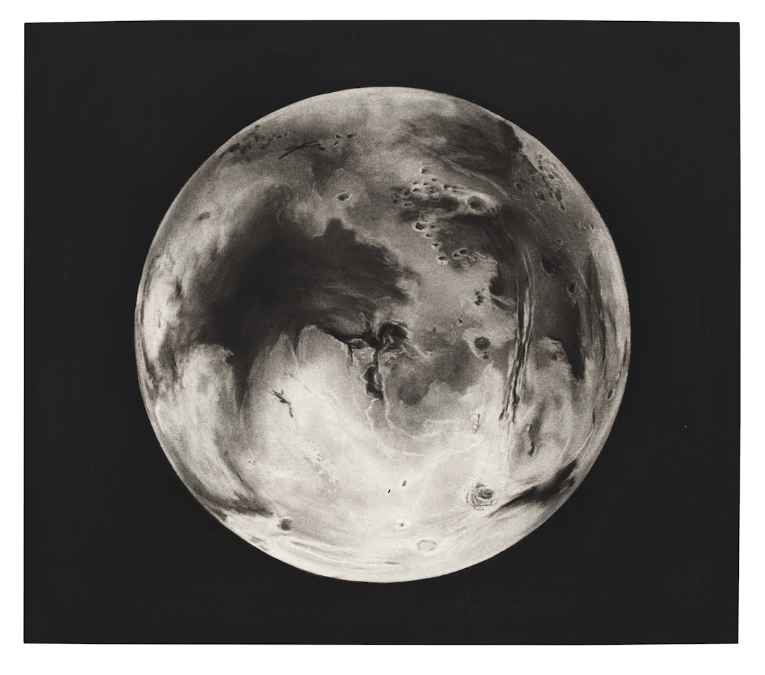 Untitled (Mars, Full) by Robert Longo