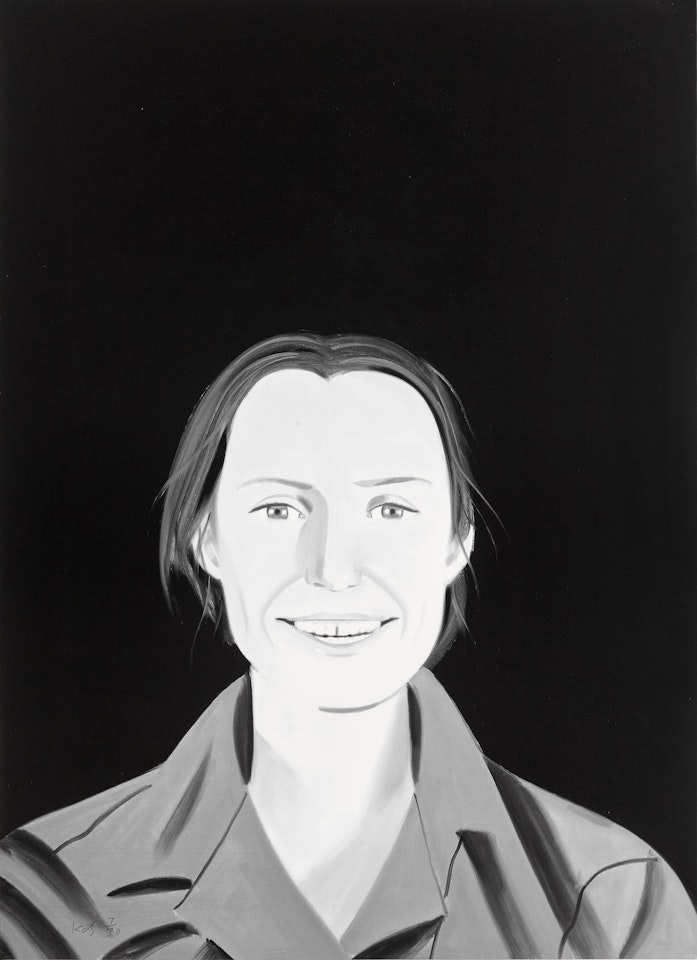 Lauren [Hutton], from Smiles 2 by Alex Katz