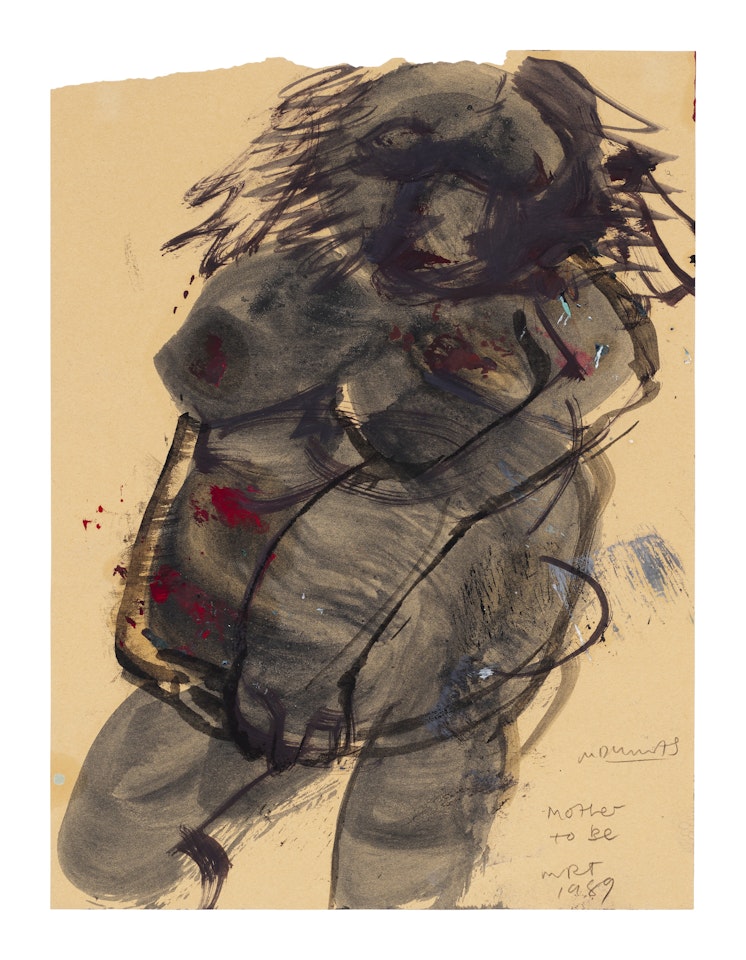 Mother to Be by Marlene Dumas