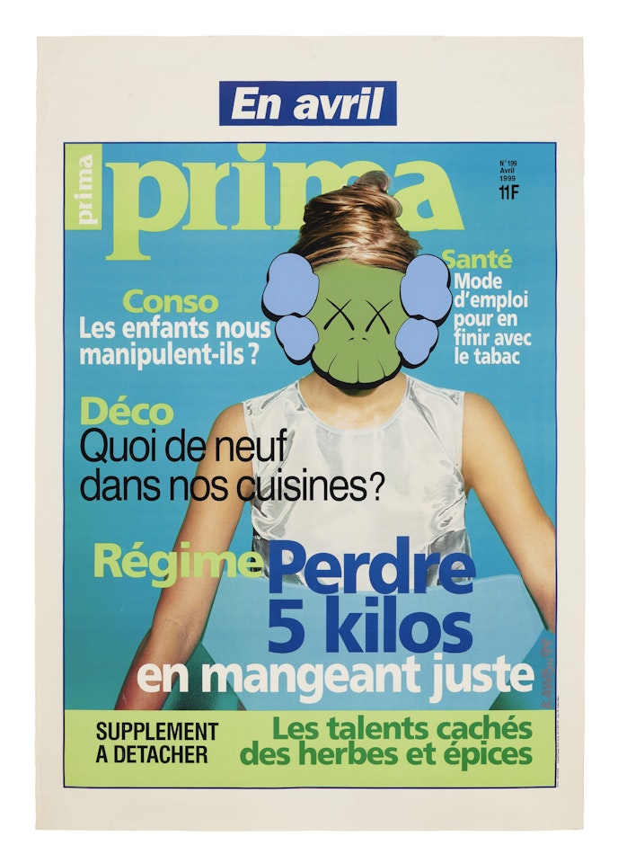 Ad Disruption (Prima/Paris) by Kaws