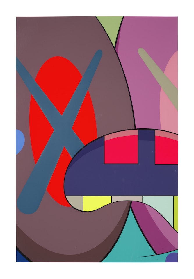 Ups and Downs: one print by Kaws