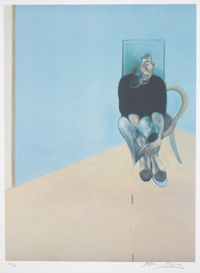 Study for Self-Portrait (after, Study for Self-Portrait 1982) by Francis Bacon