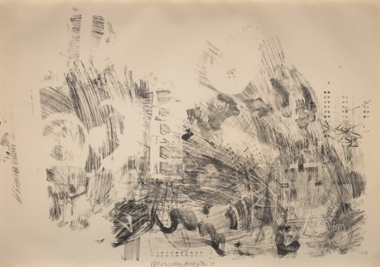 Air Pocket, from Stoned Moon Series by Robert Rauschenberg