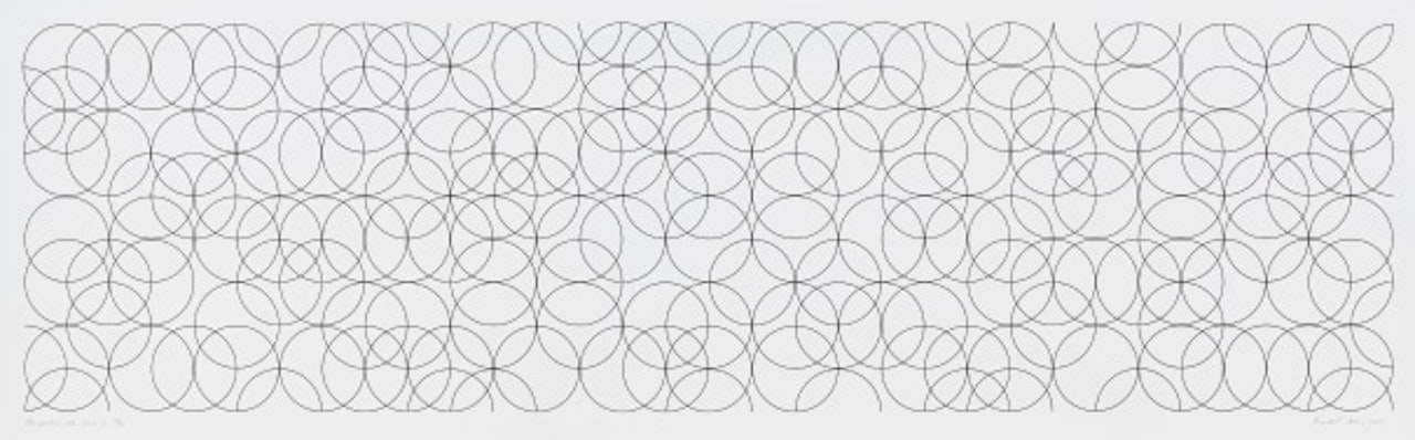 Composition With Circles 2 by Bridget Riley