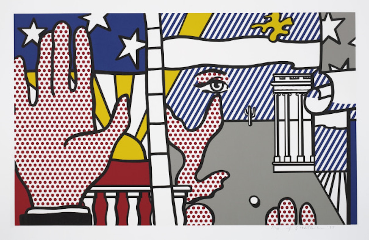 Inaugural Print, from Inaugural Impressions by Roy Lichtenstein