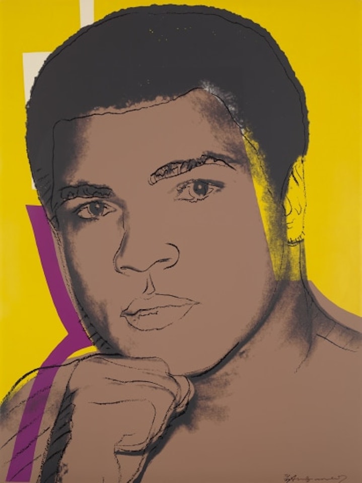 Muhammad Ali by Andy Warhol