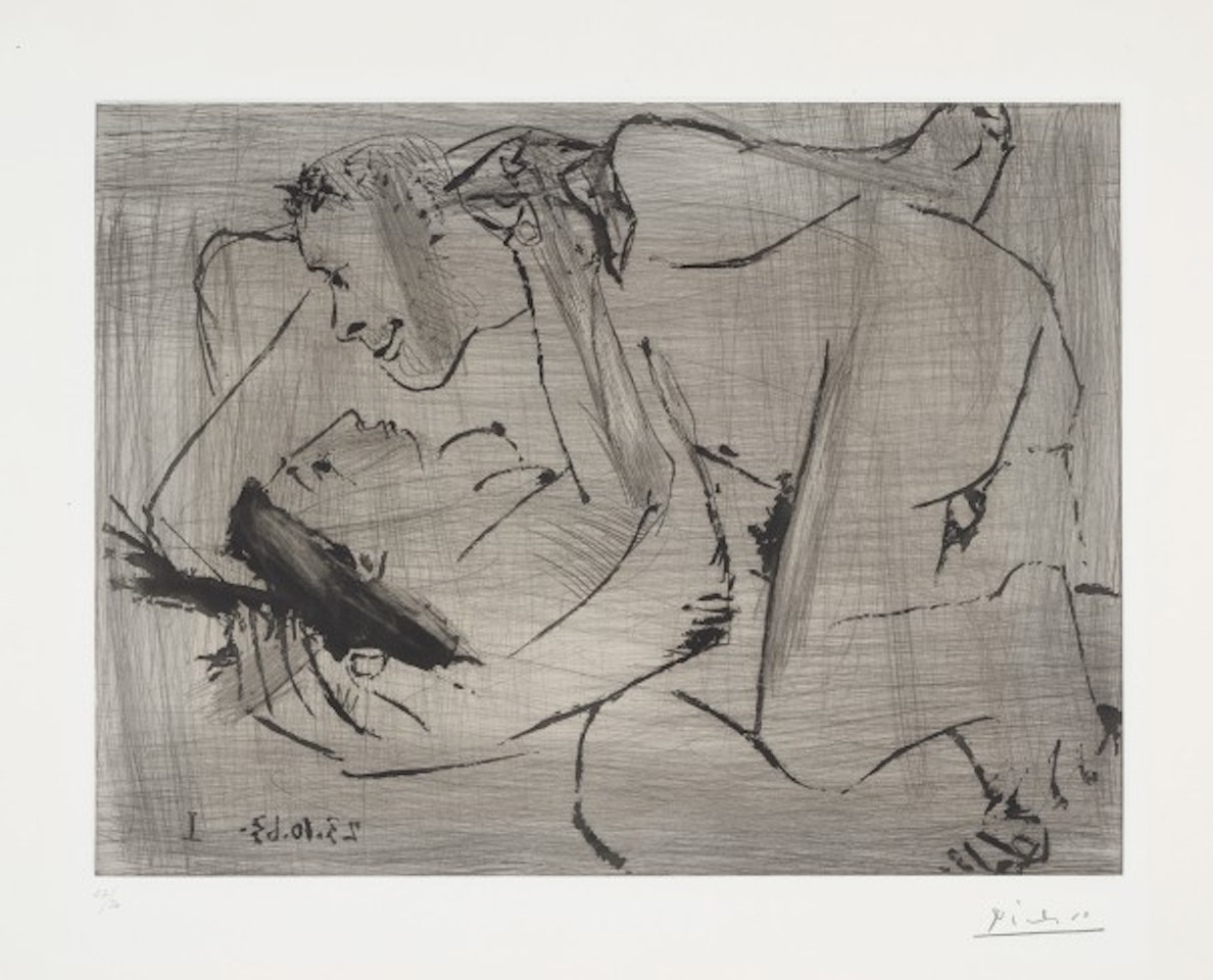 Étreinte VI (Embrace VI) by Pablo Picasso