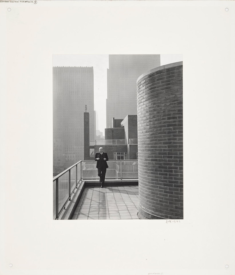 David McAlpin, The Museum of Modern Art, New York by Edward Weston