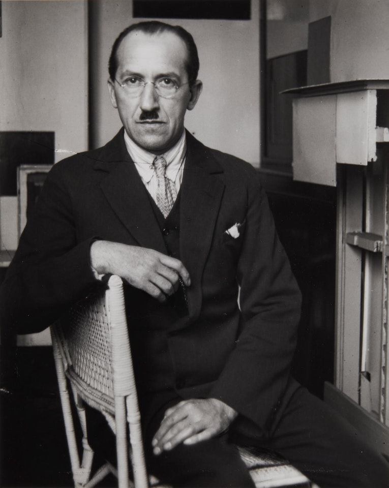 Piet Mondran, Paris by André Kertész