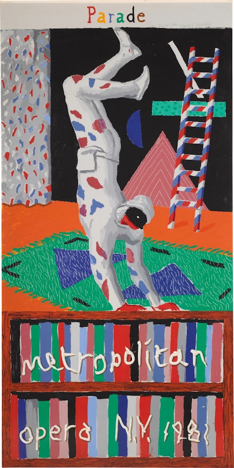 PARADE, METROPOLITAN OPERA by David Hockney
