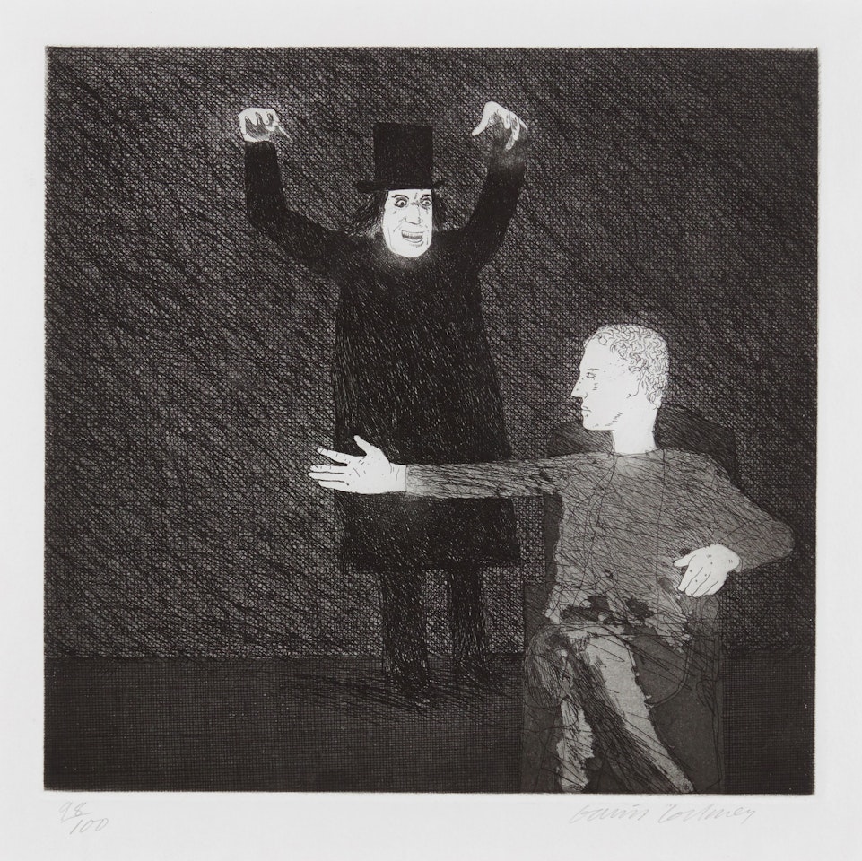 INSIDE THE CASTLE (S.A.C. 96; MCA TOKYO 93) by David Hockney