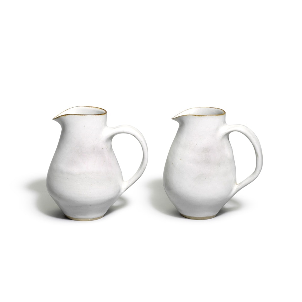 TWO SMALL JUGS by Lucie Rie