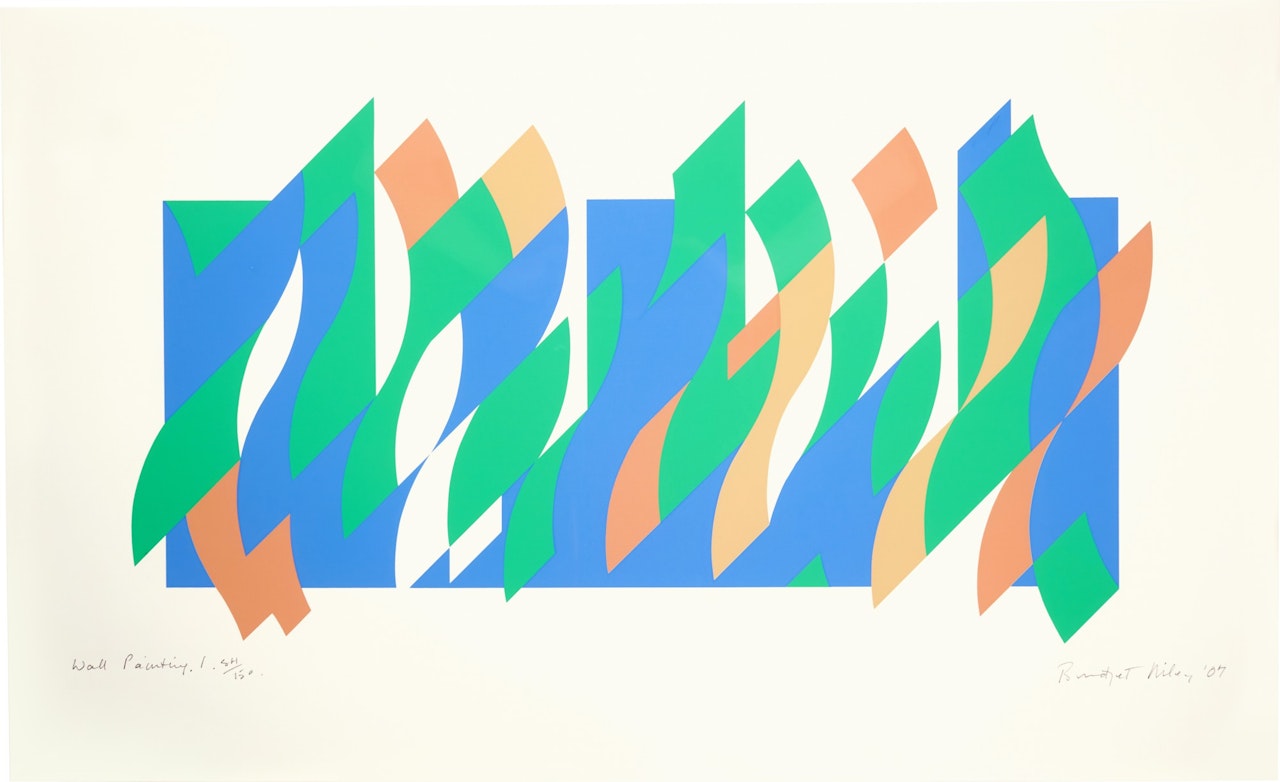 WALL PAINTING 1 (S. 66) by Bridget Riley