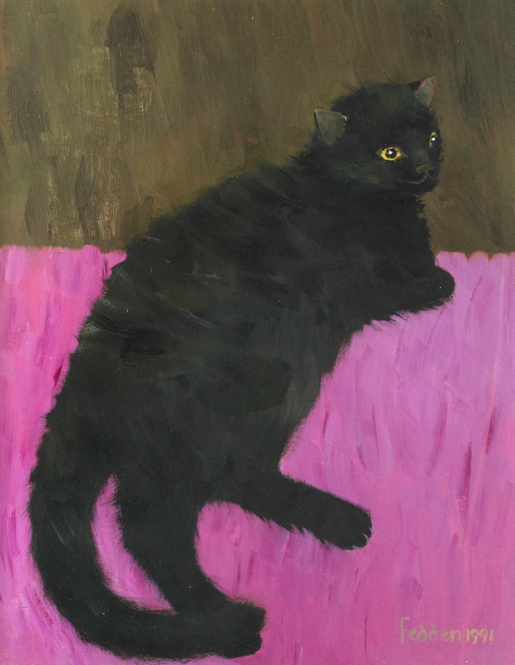 Lulu on Purple by Mary Fedden