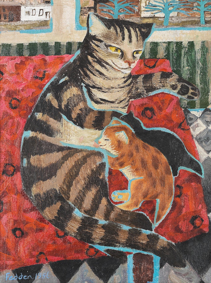 Mother Cat by Mary Fedden