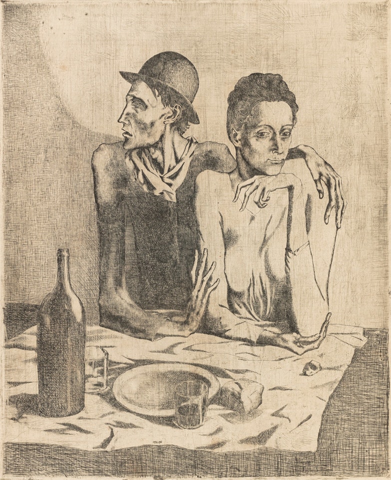 LE REPAS FRUGAL (BLOCH 1; BAER 2) by Pablo Picasso