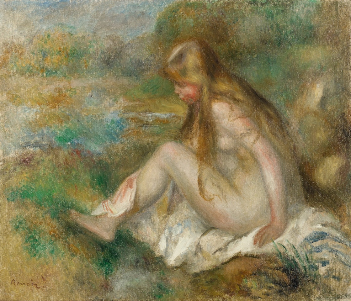 LE BAIN by Pierre-Auguste Renoir