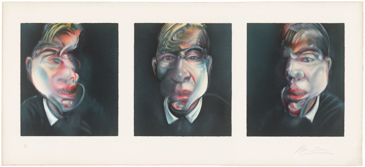Three Studies for a Self-Portait by Francis Bacon