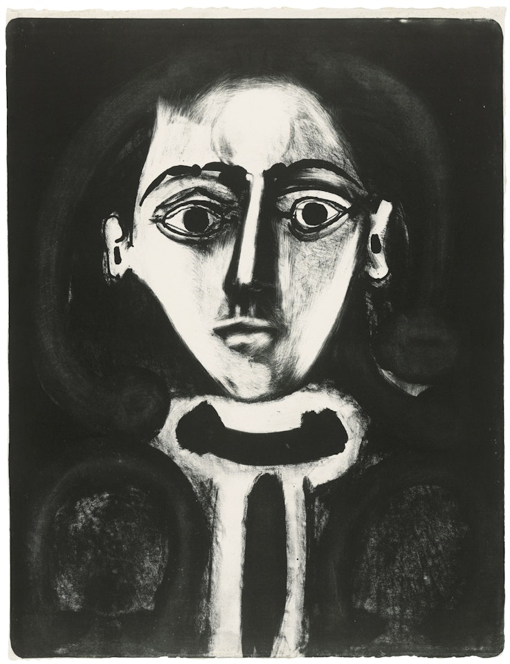 Tête de jeune fille by Pablo Picasso