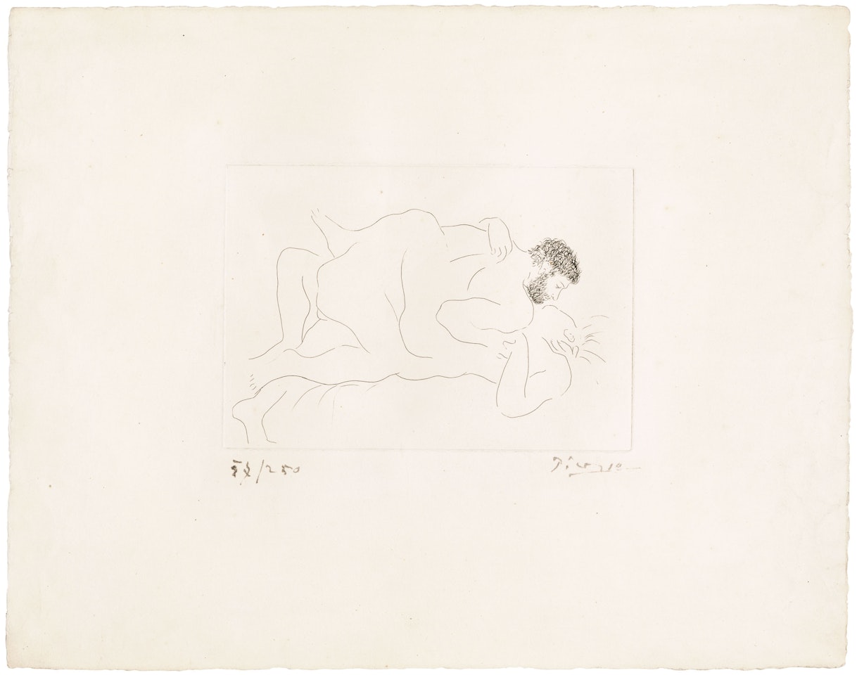 Homme et Femme by Pablo Picasso