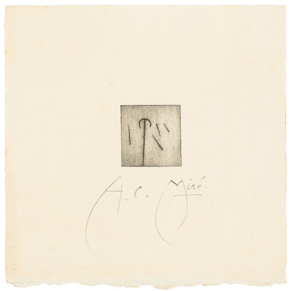 Là by Joan Miró