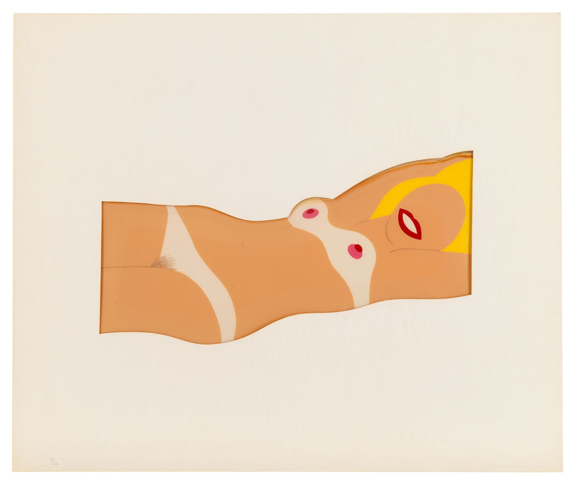 Cut-Out Nude, from: 11 Pop Artists, Volume I by Tom Wesselmann