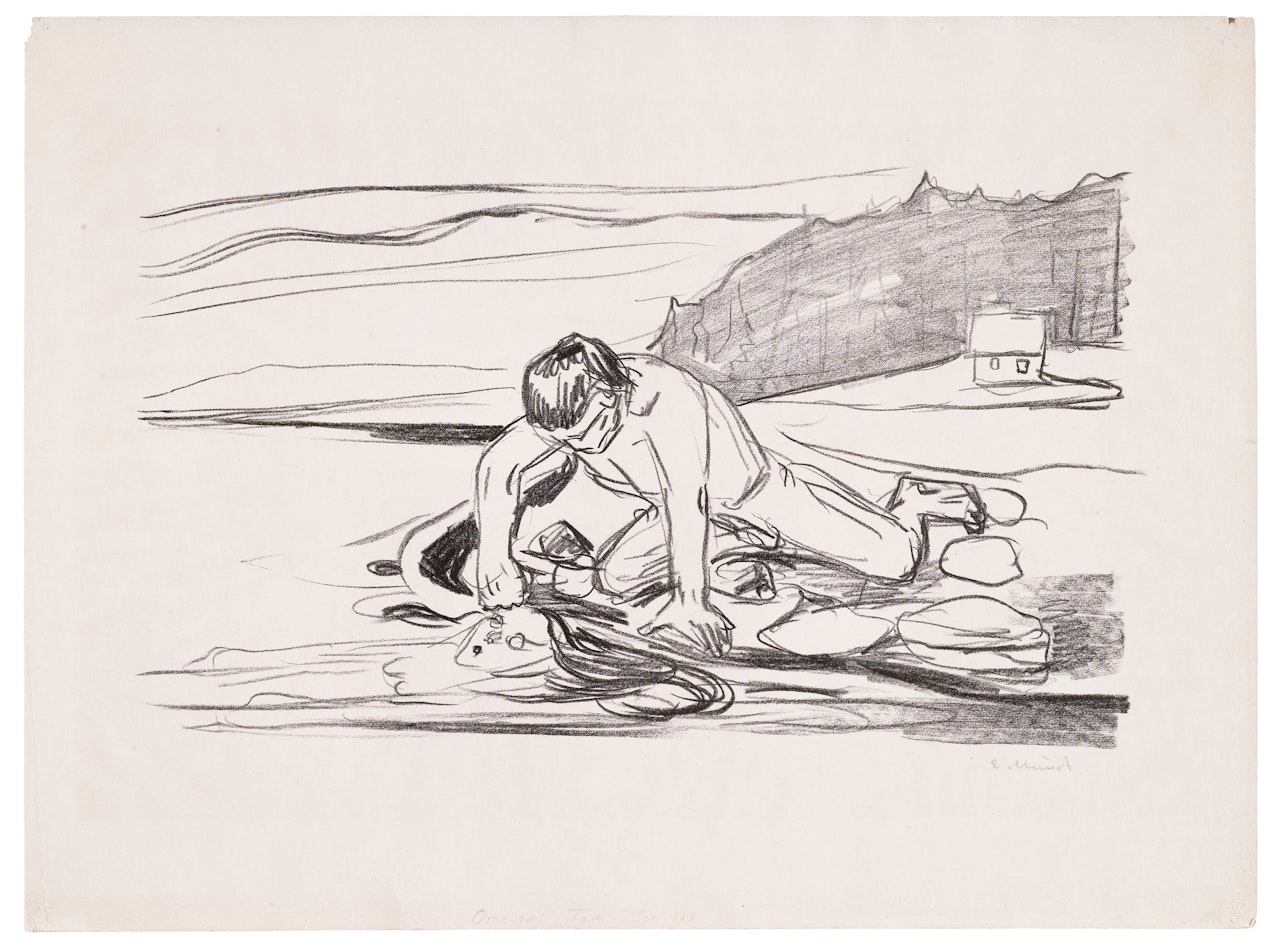 Omega's Death, from: Alpha and Omega by Edvard Munch