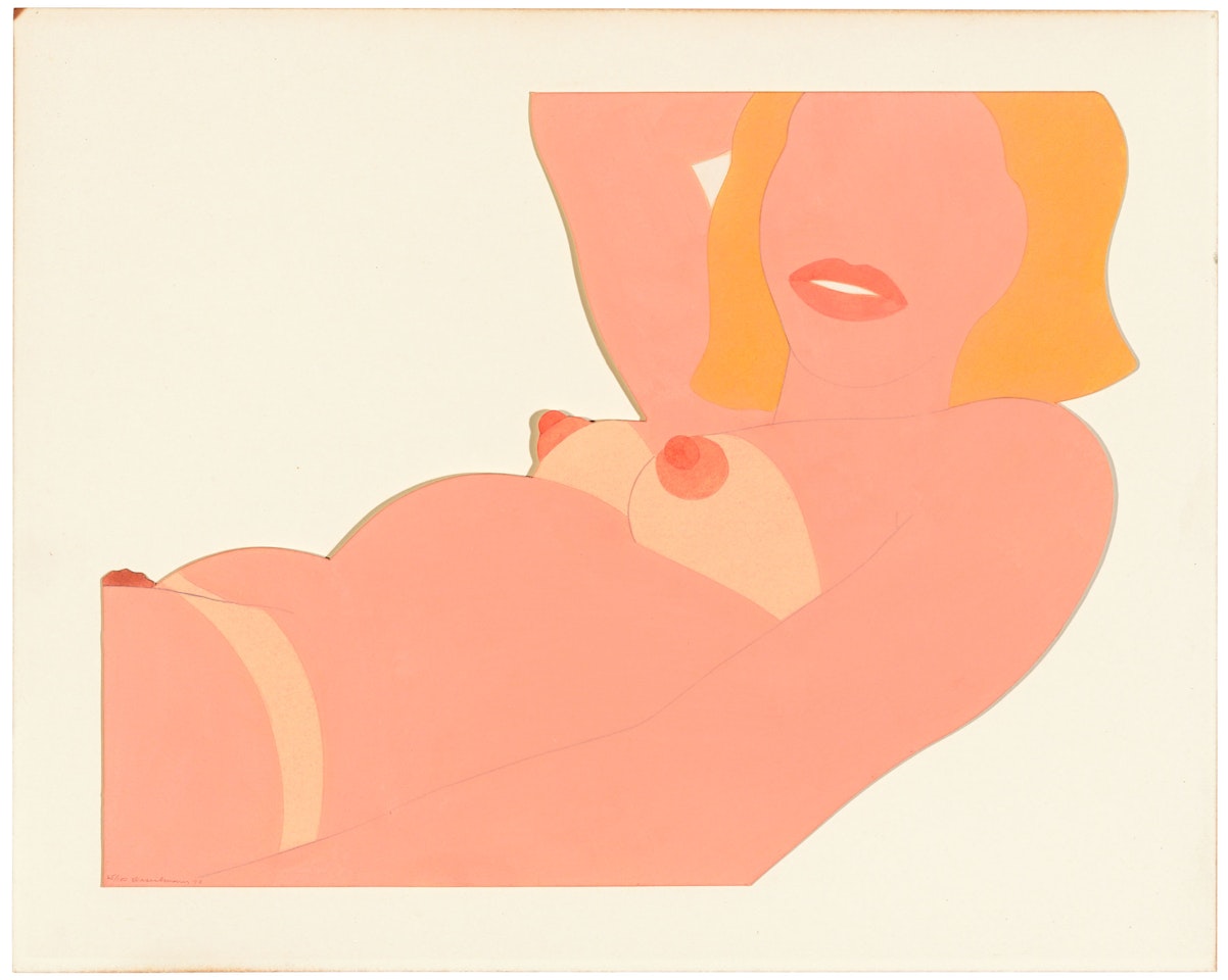 Great American Nude Cut-Out by Tom Wesselmann