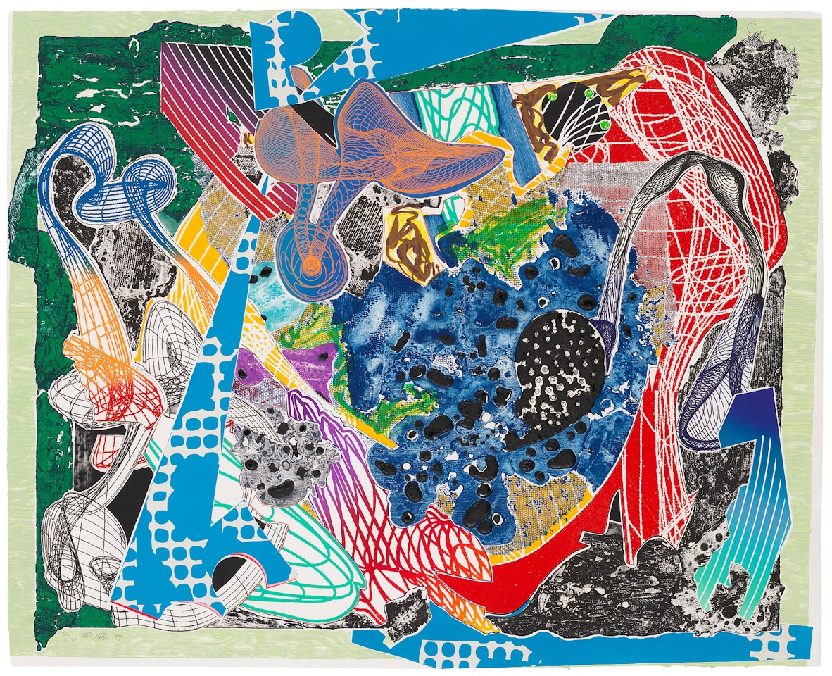 Swoonarie, from: Imaginary Places by Frank Stella