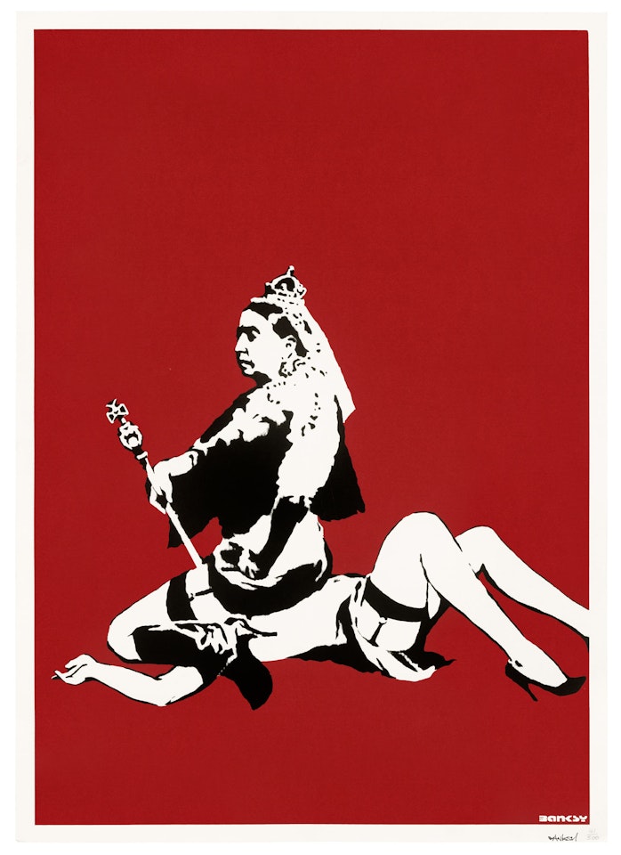 Queen Vic by Banksy