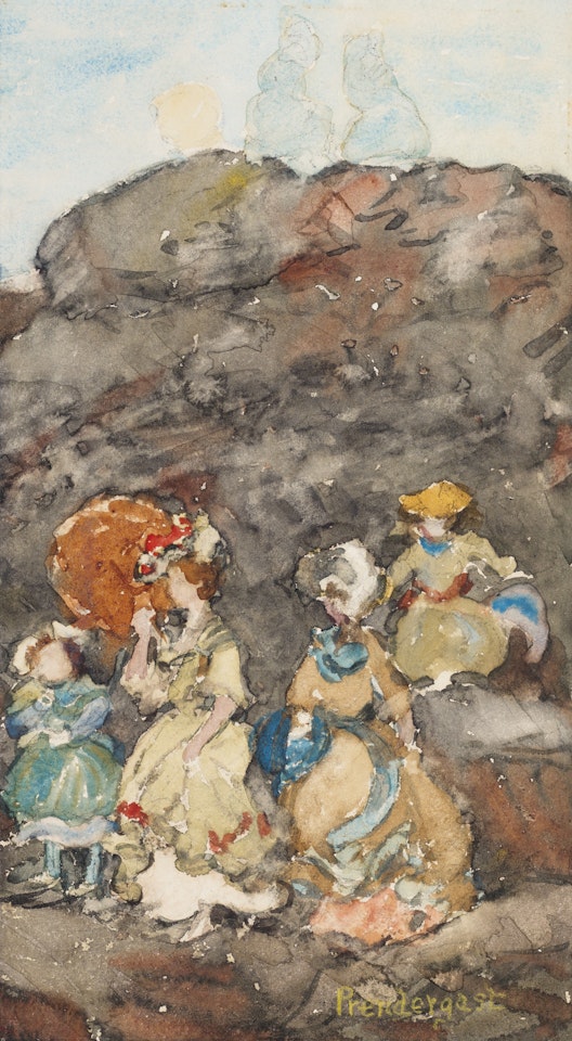 Women on the Rocks by Maurice Prendergast