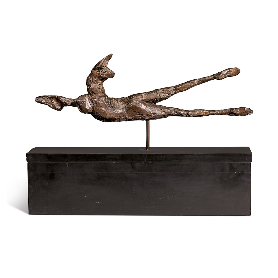 HORIZONTAL BIRDMAN I by Elisabeth Frink