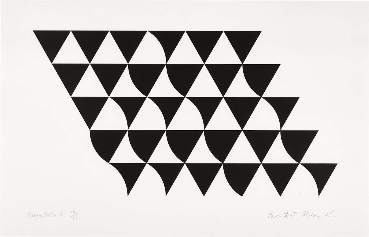 BAGATELLE 1  by Bridget Riley