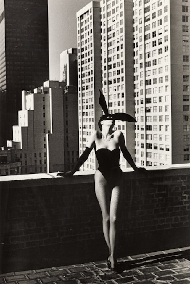 Elsa Peretti as a Bunny, New York by Helmut Newton