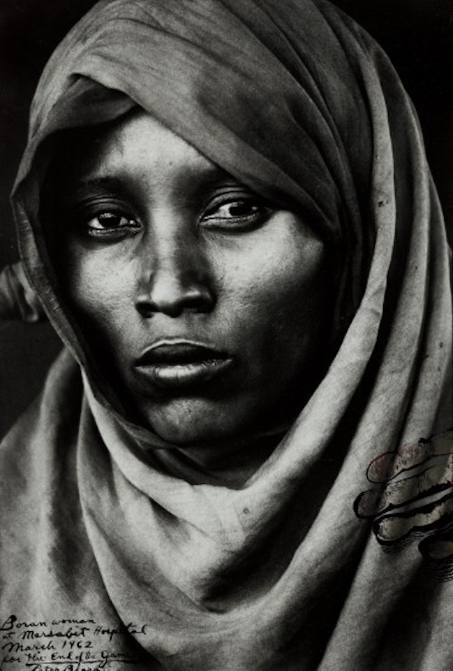 Boran Woman, Marsabit Hospital, Kenya by Peter Beard