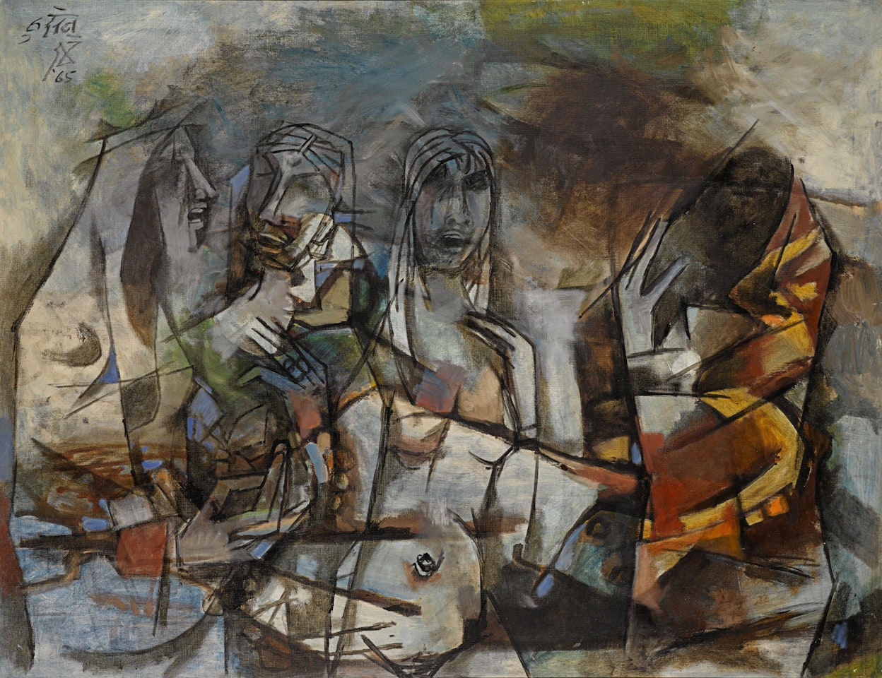 UNTITLED by M.F. Husain