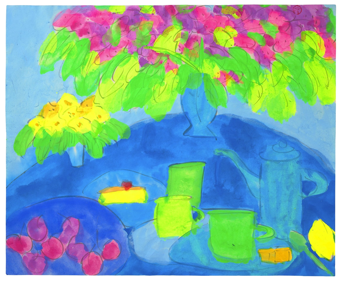 Untitled (Afternoon Tea) by Walasse Ting