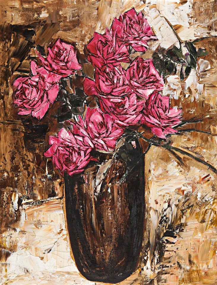 UNTITLED (RED ROSES) by B Prabha