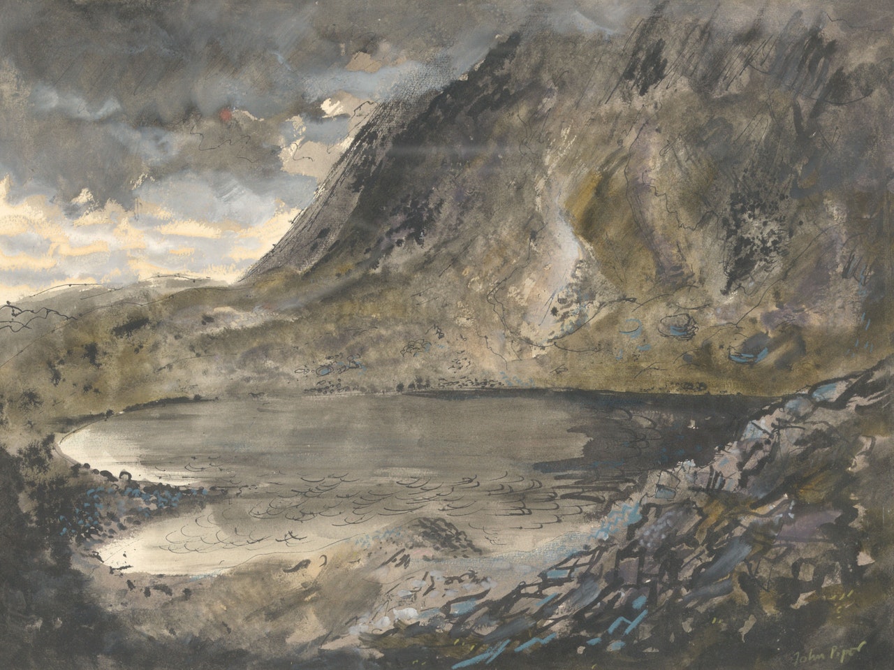 Llyn-y-Gader, Cader Idris by John Piper