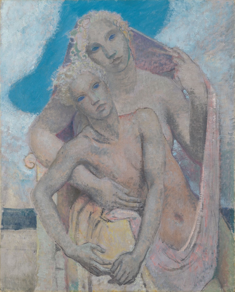 Young Love in the Lap of his Mother by Glyn Philpot