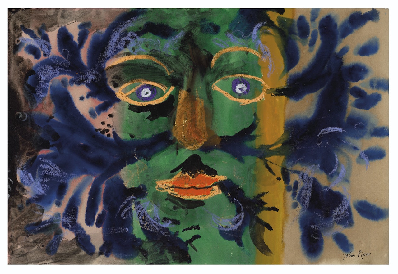 Foliate Head by John Piper