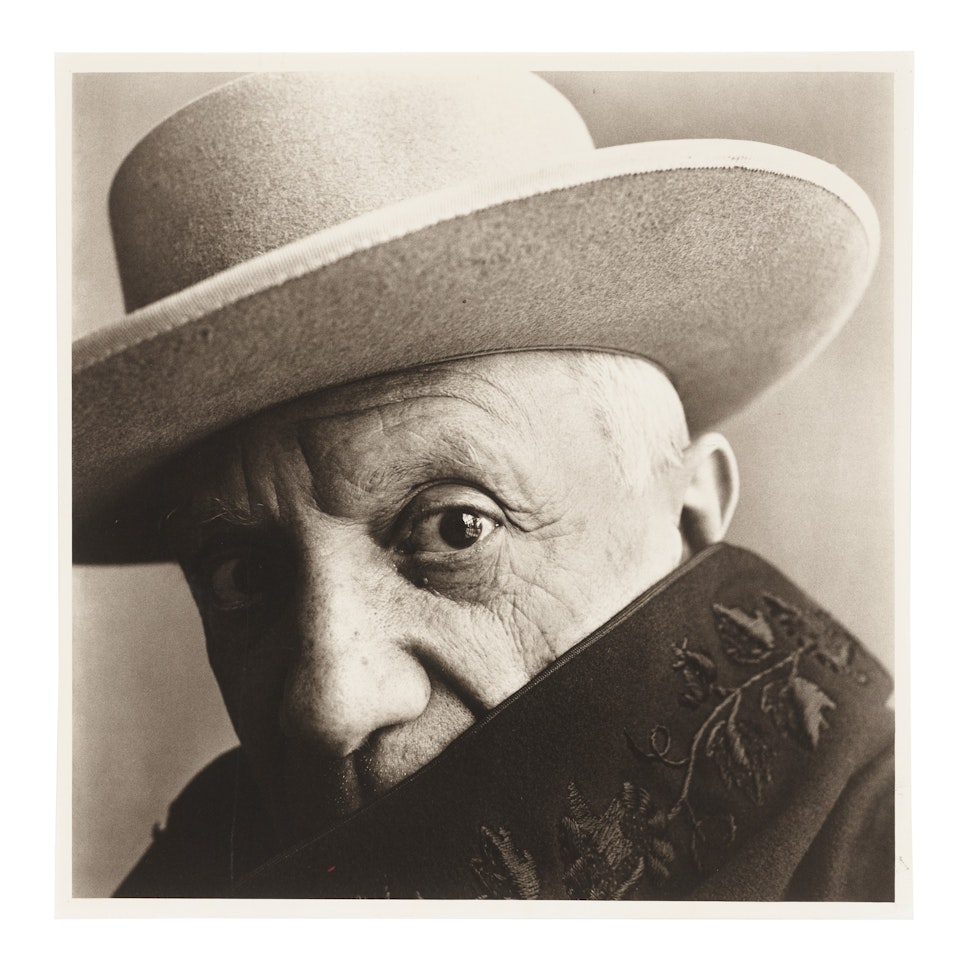 Picasso at La Californie, Cannes by Irving Penn