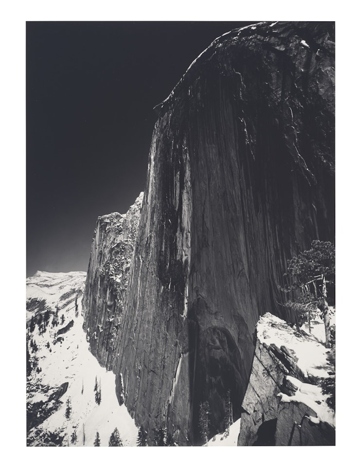Monolith, The Face of Half Dome, Yosemite National Park by Ansel Adams