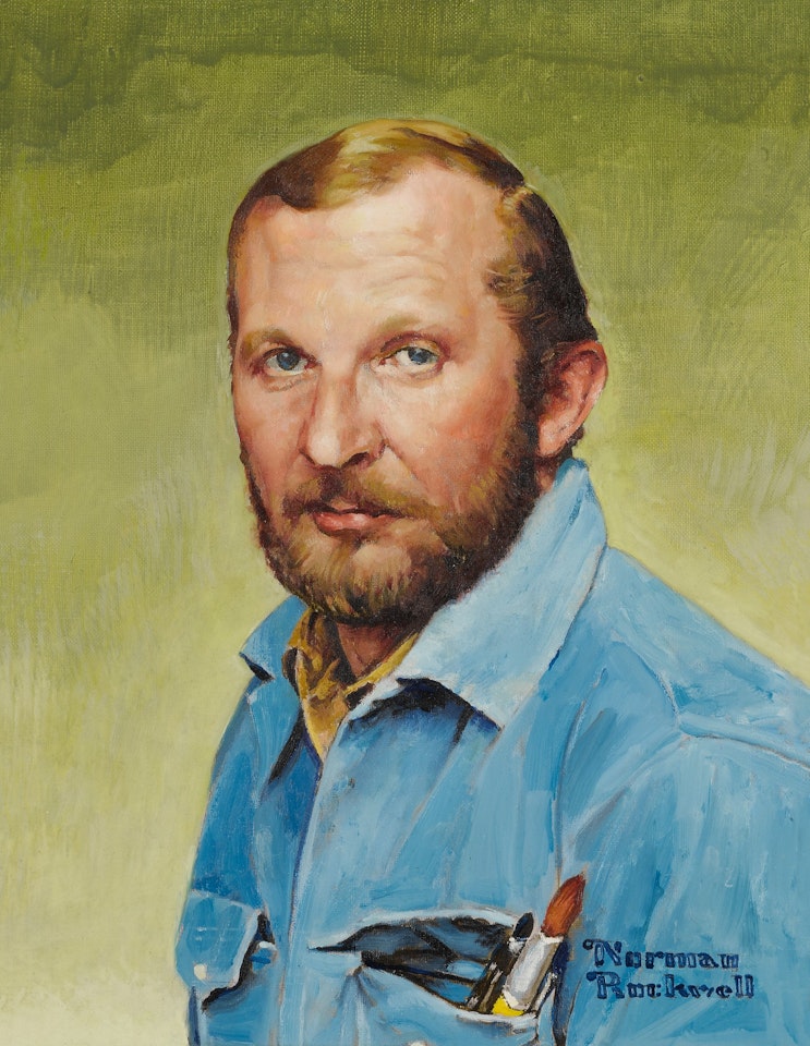 PORTRAIT OF RICHARD SLOAN by Norman Rockwell