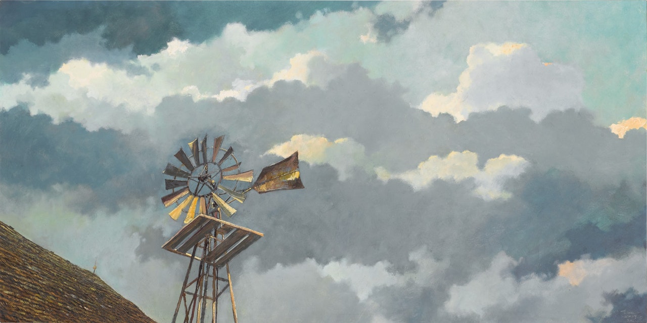 WEST WIND by Eric Sloane