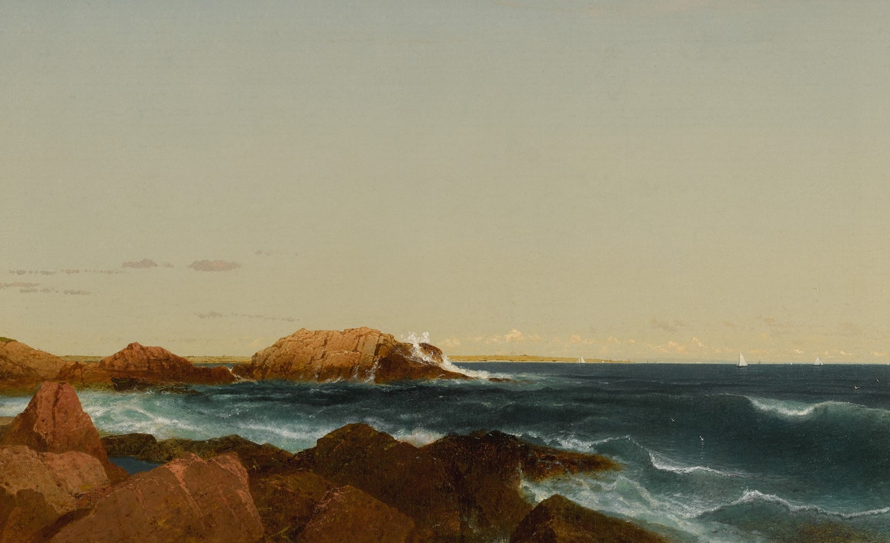 MARINE SCENE by John Frederick Kensett